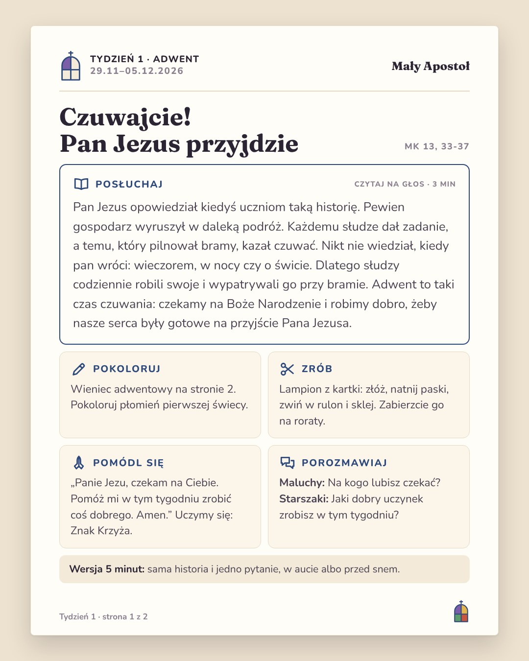 Mały Apostoł · 3